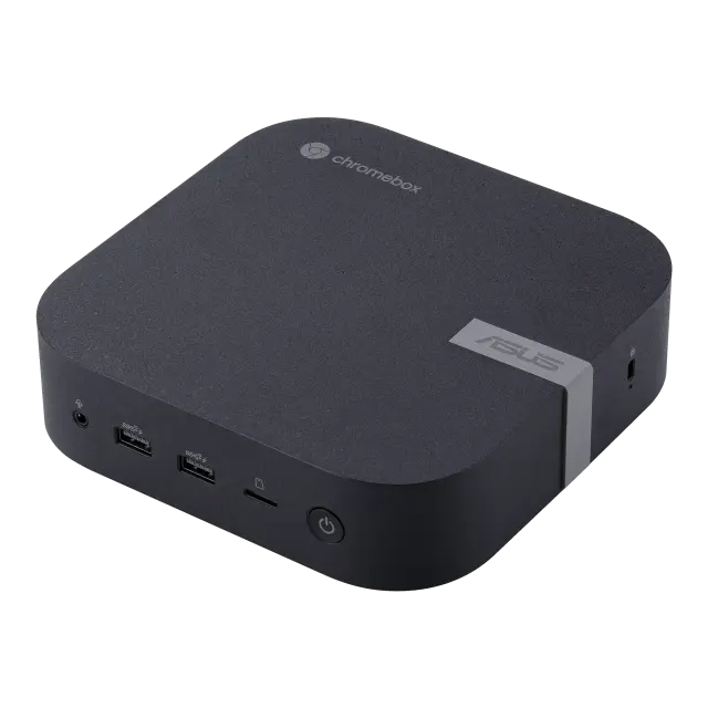 ASUS Mini PC CHROMEBOX5-SC002UN, Intel Celeron 7305, 4GB DDR4 RAM, 128GB NVMe SSD, Wi-Fi 6E, Bluetooth 5.2, ChromeOS 