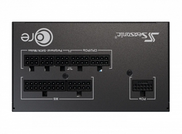 Захранващ блок Seasonic CORE GX 650W 80+ Gold, Fully Modular, ATX 3.1, PCIe 5.0 