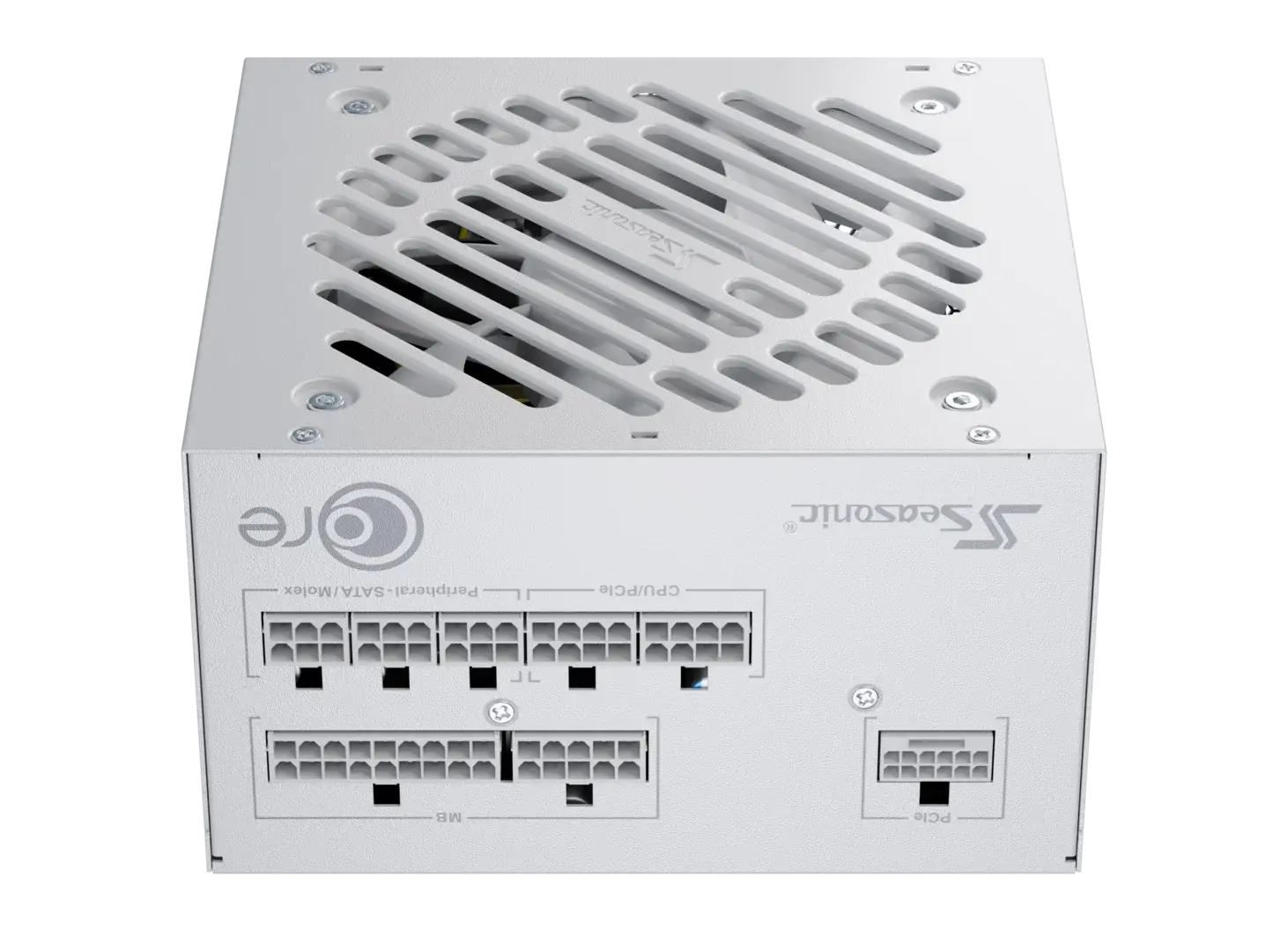 Alimentatore PC Seasonic Core GX-650 White, 650W, 80 Plus Gold, ATX 3.1, Modulare, Cavi Bianchi Intrecciati - 2
