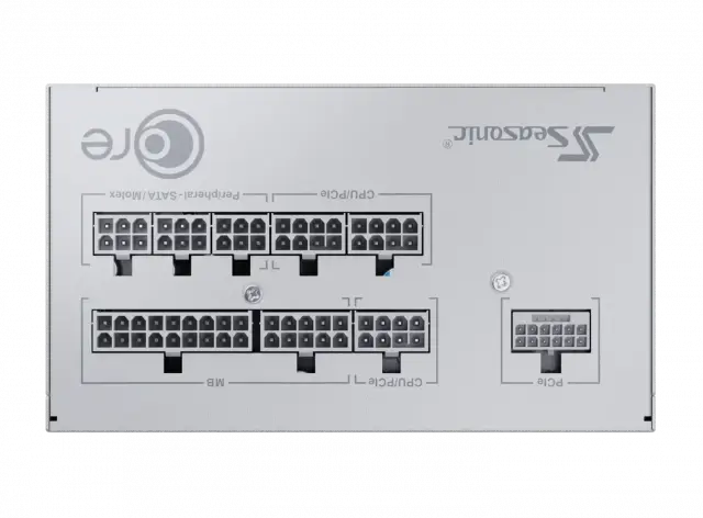 Захранващ блок Seasonic CORE GX White 850W 80+ Gold, Fully Modular, ATX 3.1, PCIe 5.1 