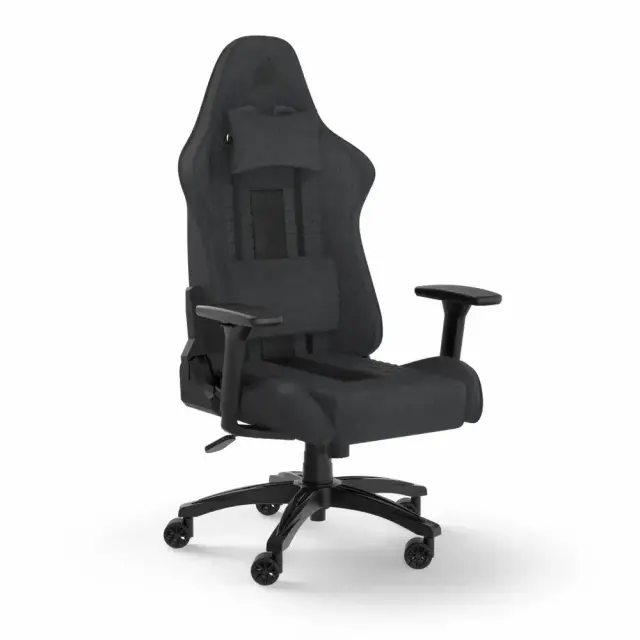 Геймърски стол Corsair TC100 RELAXED - Fabric Black/Grey 