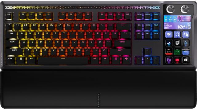 Tastatura mecanica gaming CORSAIR GALLEON 100 SD CRS MLX Pulse Switch - Black 