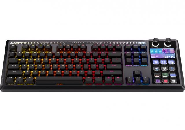 Tastatura mecanica gaming CORSAIR GALLEON 100 SD CRS MLX Pulse Switch - Black 