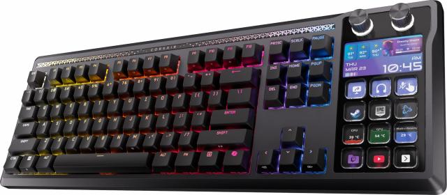 Tastatura mecanica gaming CORSAIR GALLEON 100 SD CRS MLX Pulse Switch - Black 