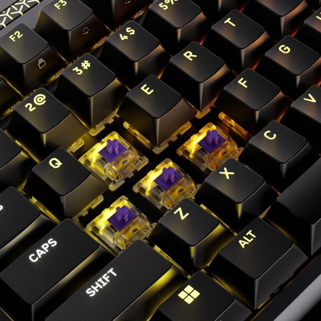 Tastatura mecanica gaming CORSAIR GALLEON 100 SD CRS MLX Pulse Switch - Black 
