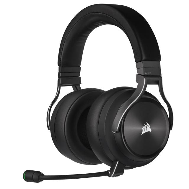 Геймърски безжични слушалки Corsair Virtuoso RGB XT - Черен 
