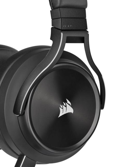 Геймърски безжични слушалки Corsair Virtuoso RGB XT - Черен 