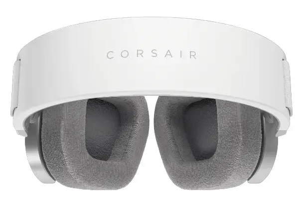 Геймърски слушалки с микрофон Corsair HS80 MAX White безжични и блутут PC/PS5/PS4 