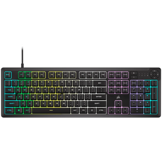 Геймърскa мембранна клавиатура Corsair K55 Core RGB 