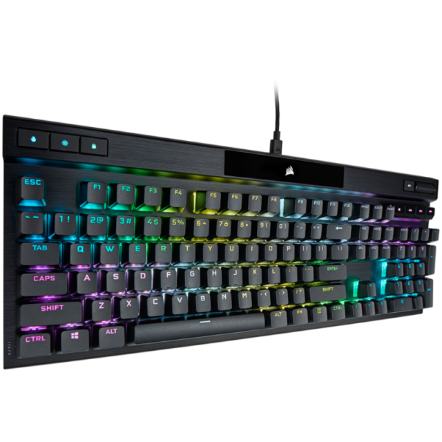 Геймърскa механична клавиатура Corsair K70 PRO RGB , оптико-механичен суитч Corsair OPX 