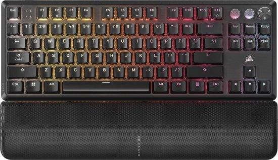 Геймърскa механична клавиатура Corsair K70 PRO TKL RGB, MGX Hyperdrive магнитни суитчове 
