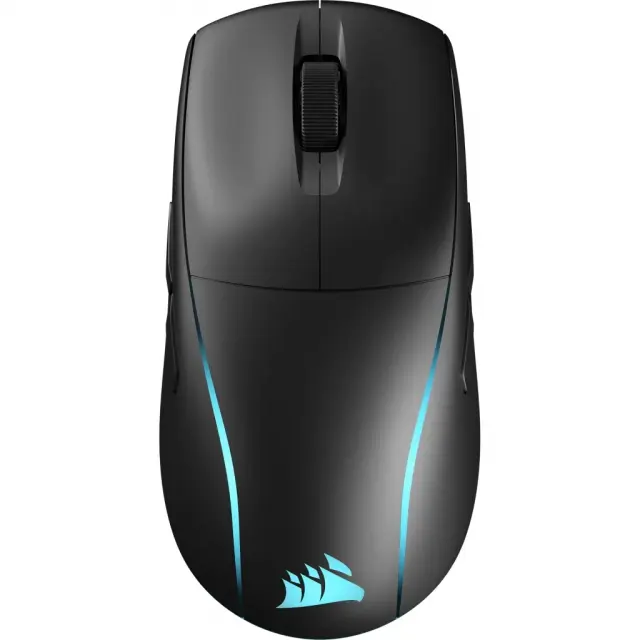 Геймърскa безжична/блутут мишка Corsair M75 Black Wireless Lightweight RGB 