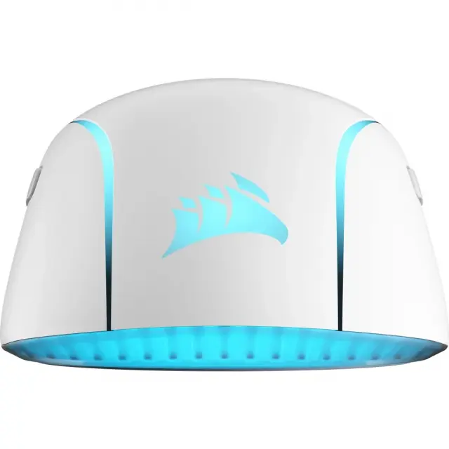Геймърскa безжична/блутут мишка Corsair M75 White Wireless Lightweight RGB 