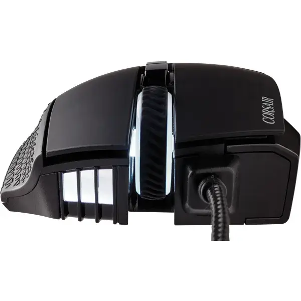 Геймърскa мишка оптична Corsair Scimitar Elite RGB, PMW3391 USB 
