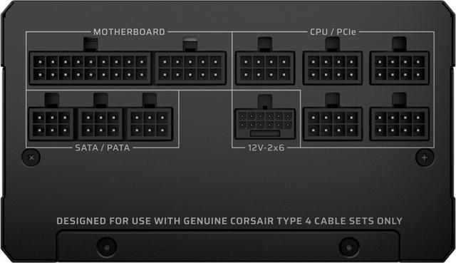Power Supply Corsair RM1200e 1200W 80+ Platinum ATX 3.1, Fully Modular 