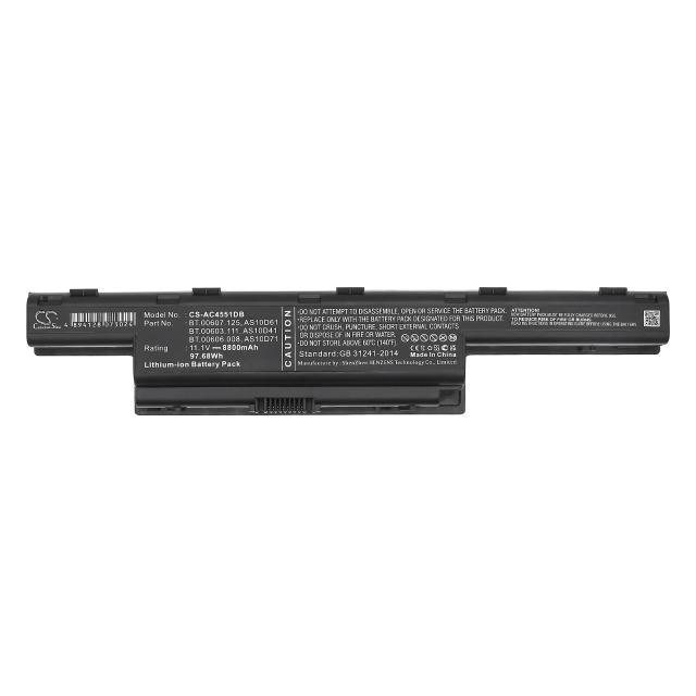 Laptop Battery for Acer Aspire AS10D31 5733 5741 5742 5742G 5750G E1-571 TravelMate 5740 5742 11.1V 8800mAh CAMERON SINO 