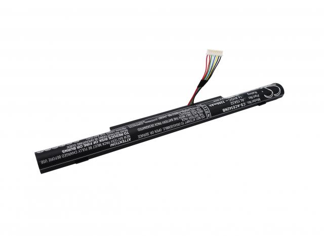 Laptop Battery for  ACER Aspire E5 522-64T9, Aspire F5-571-50RK, TravelMate P257-M-52CA, AL15A32 LiIon 14.8V 2200mAh CAMERON SINO 