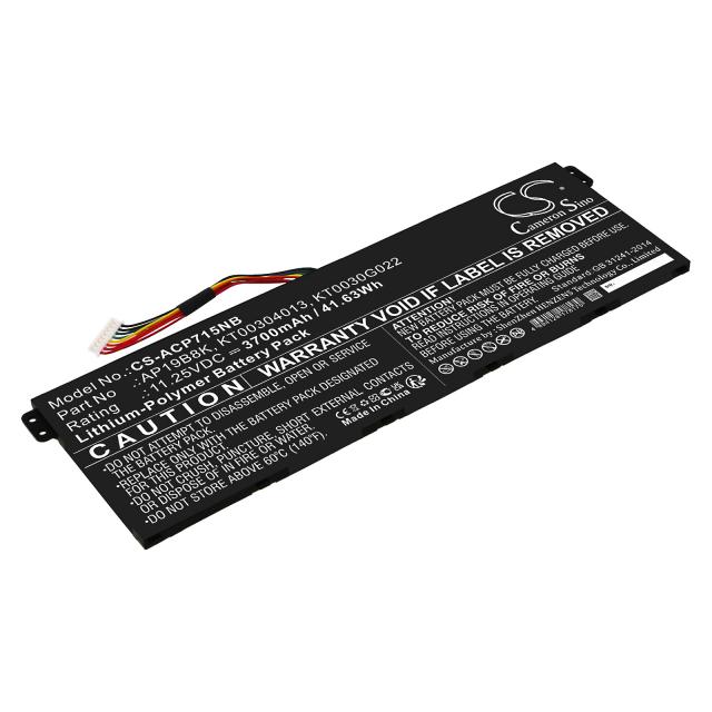 Laptop Battery for ACER  Aspire 3 A314-22-A1YY, Aspire 5 A514-53-58BG AP18C4K LiPo 11,25V 3700 mAh CAMERON SINO 