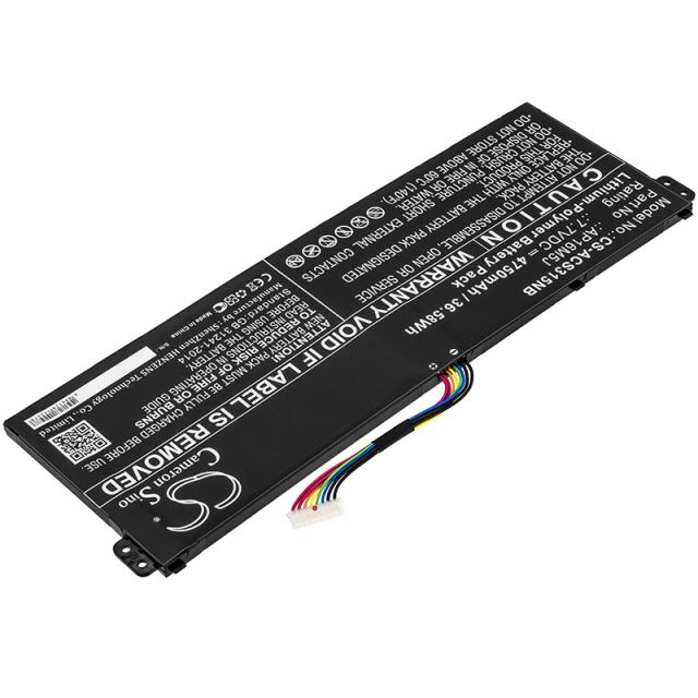 Laptop Battery for ACER AP16M5J  Aspire 3 A315-21 LIPo 7,7v 4750mA Cameron Sino 