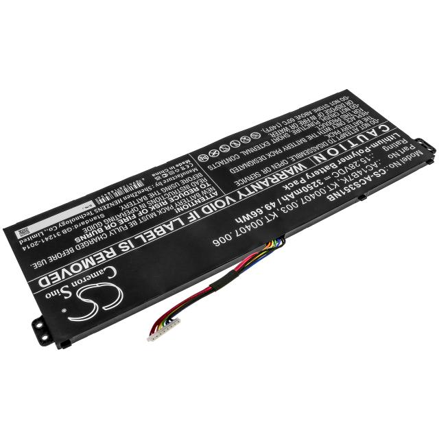Laptop Battery for  ACER Aspire 5 A515-41G-18Z3, Nitro 5 AN515-41-F6VS, Swift 3 SF313-51-514S, AC14B7K, LiPO 15.28V  3250 mAh CAMERON SINO 