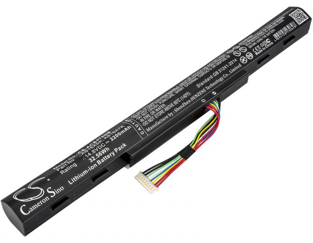 Батерия  за лаптоп ACER Aspire E5 476G 53KY; Aspire E5-575-36BC; Aspire F5-522-65GG  AS16A5K Liion 14.8V 2200mAh CAMERON SINO 