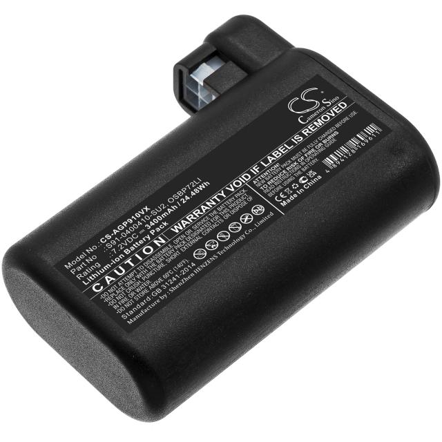 Батерия за прахосмукачка ELECTROLUX 900257877, Osiris, RX8, RX9; AEG 900258195  LiIon 7,2V 3400mAh CAMERON SINO 