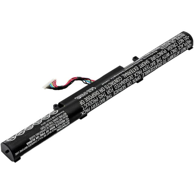 Laptop Battery  ASUS GL752JW, VivoBook Pro N552VW-FI035T, VivoBook Pro N752VX-GC084T, A41N1501 LiIon 15V 2600mAh CAMERON SINO 