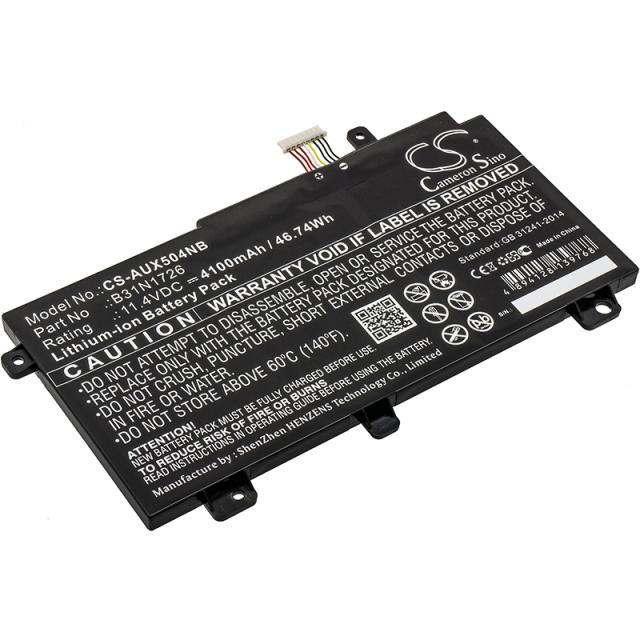 Laptop Battery  ASUS FX504, TUF Gaming A15 FA506IC-HN075W, TUF Gaming FX505DD-AB71-CA, B31BN91 LiPo 11.4V 4100mAh CAMERON SINO 