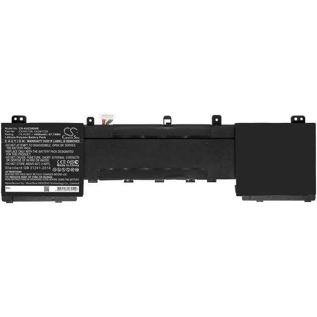 Laptop Battery ASUS ZenBook Pro 15 UX550GD  C41N1728 LiPo 15,4 V 4400mAh  CAMERON SINO 