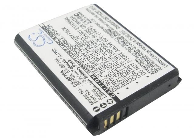 Camera Battery for Samsung BP70A, Li-Ion 3.7V, 740mAh, Cameron Sino 