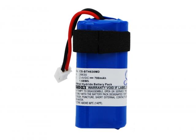 Baterie pentru ransferpette BrandTech 26630 Pipette Controller accu-jet pro Ni-MH 2,4V 700mAh Cameron Sino 