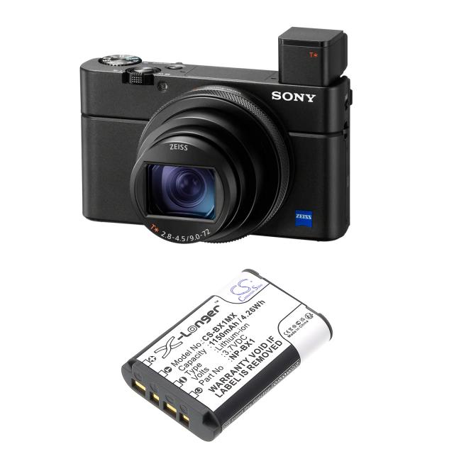 Camera Battery for SONY NP-BX1 LiIon 3.7V 1150mAh  Cameron Sino 