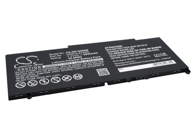 Laptop Battery for DELL Latitude 14 5000, Latitude 15 5000, Latitude 5450, 5250 , 079VRK LiPo 7.4V 6850mAh CAMERON SINO 