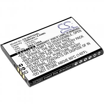 Mobile battery  DORO 7030, 7031, 7080, DFC-0270  DBX-1350A LiIon 3,7V 1200mAh CAMERON SINO