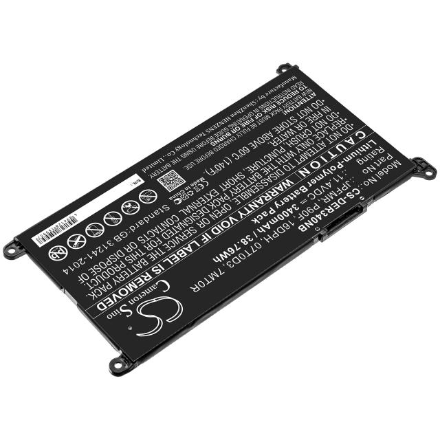 Батерия  за лаптоп  Dell Inspiron13MF Pro-D1508TS, Inspiron 14 5485, Vostro 15 5581, 01VX1H 11,4V 3400mAh CAMERON SINO 