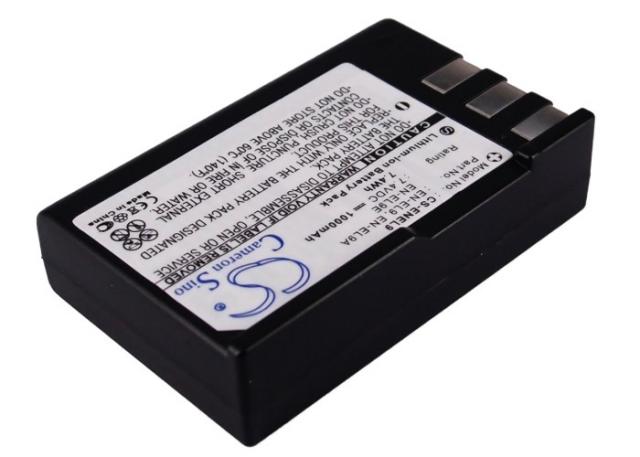 Батерия за апарат NIKON EN-EL9  D-SLR D40 D60 D3000 D5000, 7.4V, 1000mAh, Li-Ion, Cameron Sino 