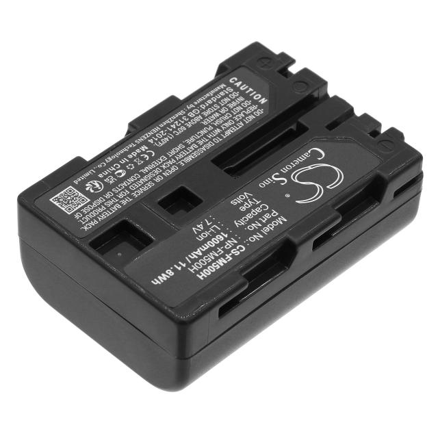 Camera Battery for NPFM500H LiIon 7.2V 1600mAh  Cameron Sino 