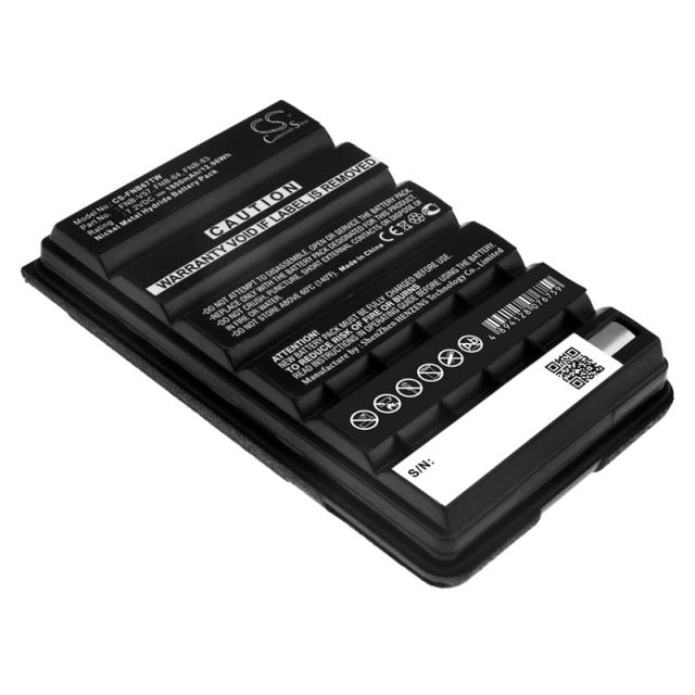 Camera Battery for Two-Way Radio  VERTEX FT-250E, VX-160, YAESU FT-250E FNB-64 NIMH  7,2V 1800mA Cameron Sino 