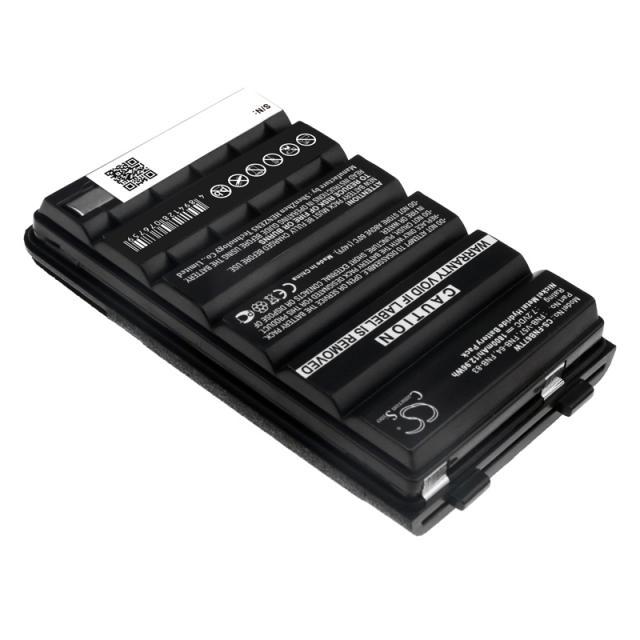 Camera Battery for Two-Way Radio  VERTEX FT-250E, VX-160, YAESU FT-250E FNB-64 NIMH  7,2V 1800mA Cameron Sino 