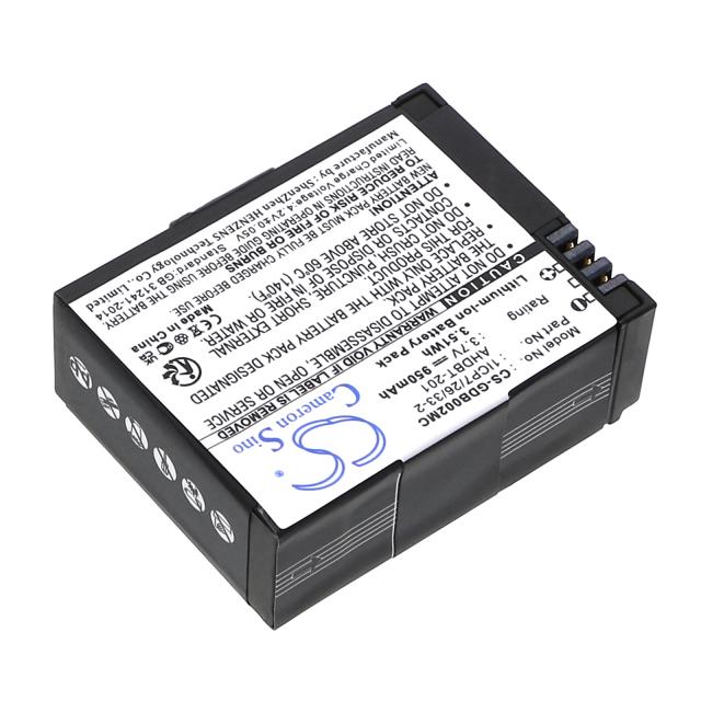 Батерия за камера GO PRO Hero 3; HERO 3 Plus  AHDBT-201  3,7V 950mAh LIIon Cameron Sino 