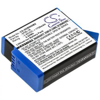 Camera Battery for GO PRO Hero 9; HERO 10; Hero 11; Hero 12  AHDBT-901  3,85V 1720mAh   LIIon Cameron Sino