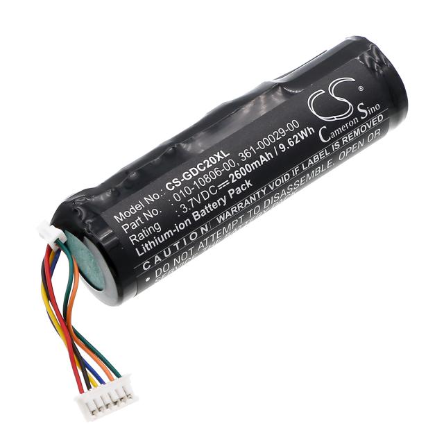 Battery for Dog Collar  GARMIN  CS-GDC20XL LiiON 3,7V 2600 mAh  Cameron Sino 