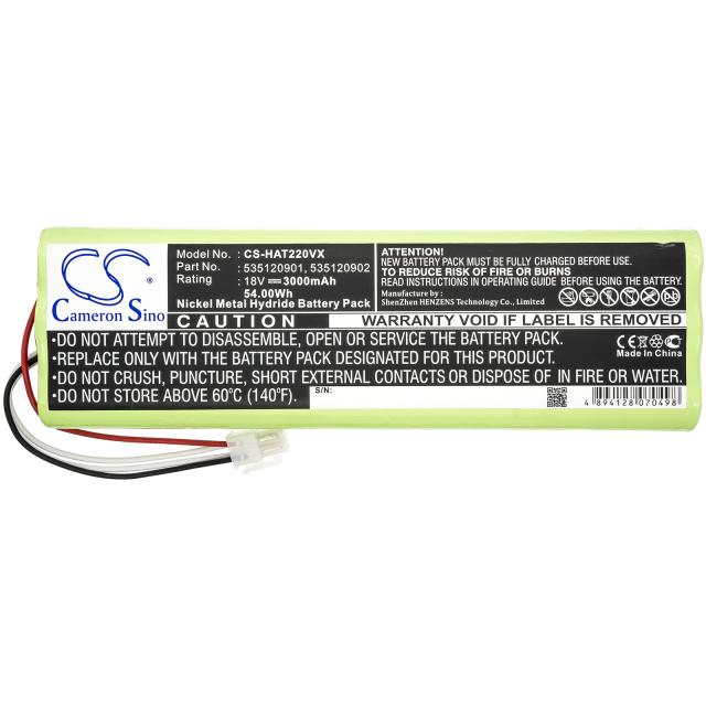 Батерия Cameron Sino, За косачка робот GARDENA Robotic R160 , HUSKVARNA Automover 260ACX,Automower 210C, 1128621-01 18V 3000mAh Cameron Sino 