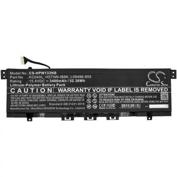 Батерия  за лаптоп HP ENVY 13-AH0000 HSTNN-IB8K TPN-W133 LIPo 15.4V 3400mAh Cameron Sino