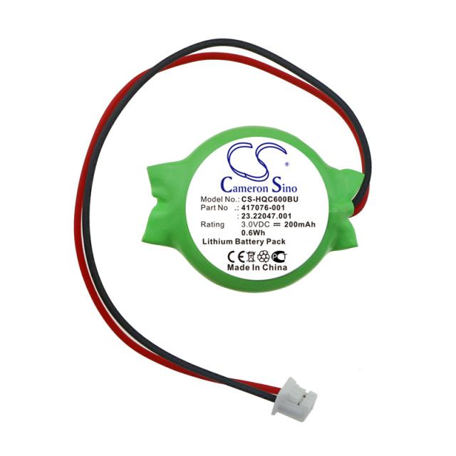 Батерия CMOS Backup CR2032 CS-HQC600BU  за лаптопи HP, Lenovo, Acer 3V 200mAh литиева Cameron Sino 
