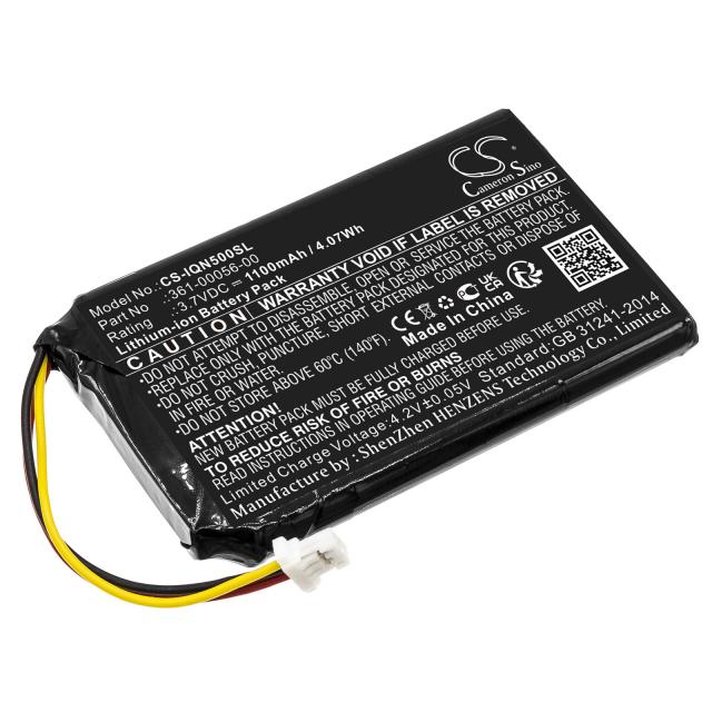 Camera Battery for GPS GARMIN Nuvi 30, Nuvi 50, Drive 50 LM  3,7V 1100mAh LiIon Cameron Sino 