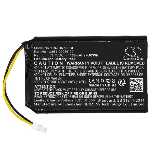 Camera Battery for GPS GARMIN Nuvi 30, Nuvi 50, Drive 50 LM  3,7V 1100mAh LiIon Cameron Sino 