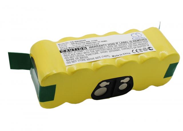 Батерия за прахосмукачка  iRobot APS 500 Roomba 500 , 530  NIMH 14,4V 4000mAh CAMERON SINO 