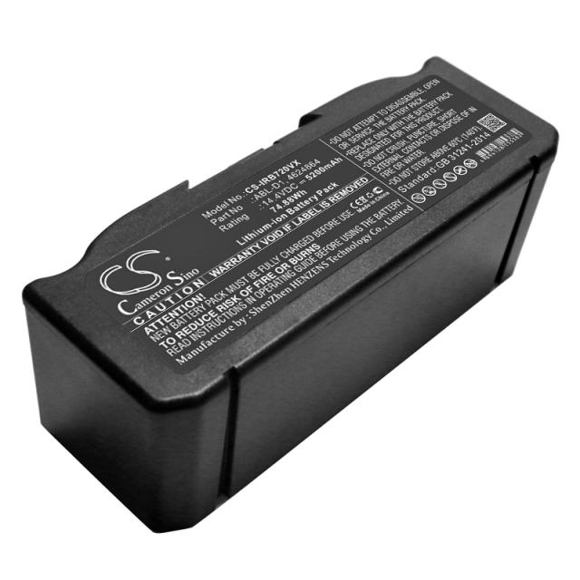 Camera Battery for Vacuum cleaner  iRobot 5150, 7150, Roomba e5, Roomba i8 4624864  LiIon 14,4V 5200mAh CAMERON SINO 