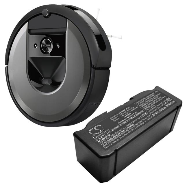 Camera Battery for Vacuum cleaner  iRobot 5150, 7150, Roomba e5, Roomba i8 4624864  LiIon 14,4V 5200mAh CAMERON SINO 
